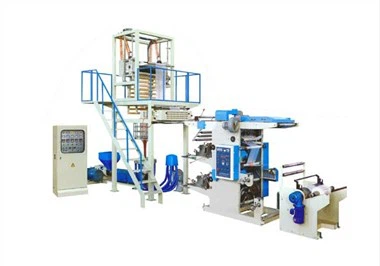 Свързване на флексопечатна машина за издухване на филми